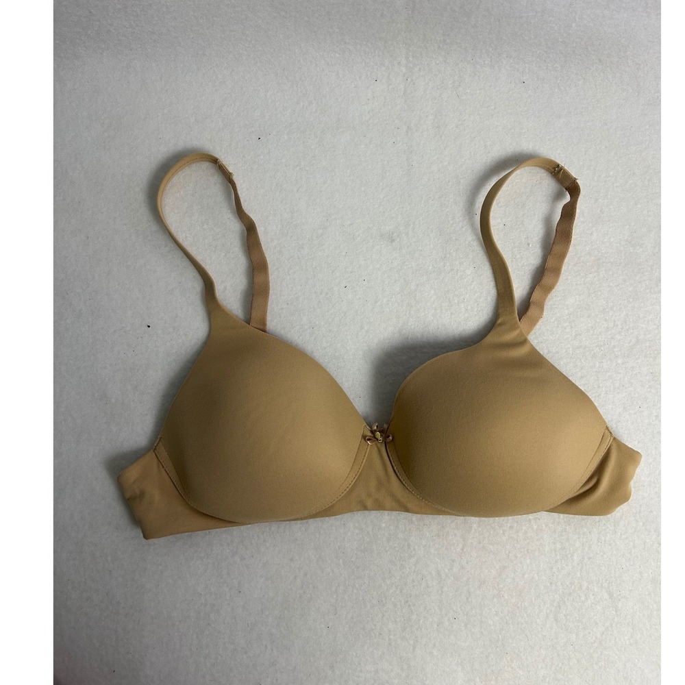 Comfortable Soma Women‎ 34A Tan Embraceable Wireless Molded Cup T-Shirt Bra